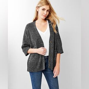 GAP Marl Oversized Swing Cardigan XS